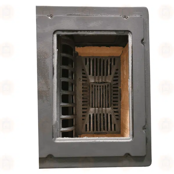 Sobă de gătit Frigy BK50, Roșu cu plită si cuptor, 7 kW 2