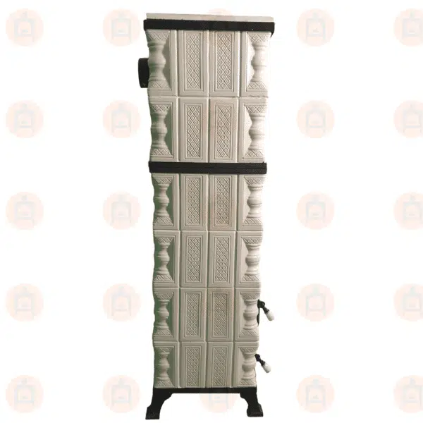 Sobă teracotă Crem Luxury 6R, De încălzit cu marmură 10kW 3