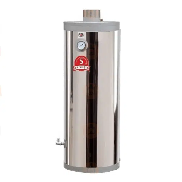 Boiler pe lemne inox baie 90l
