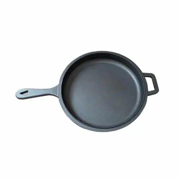 Öntöttvas nyeles lábas serpenyő fedővel 2in1, 26 cm - Image 3