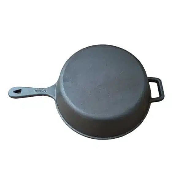 Öntöttvas nyeles lábas serpenyő fedővel 2in1, 26 cm - Image 4