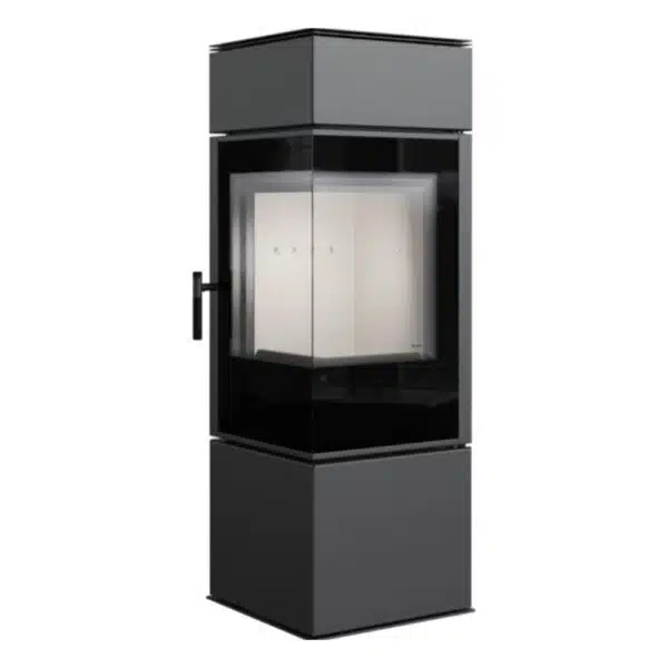 Șemineu Thor pe lemne, 8kW-10kW, din oțel