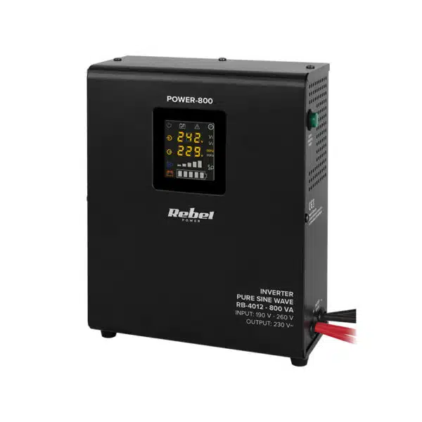UPS de perete REBEL, Centrale Termice Sinus PUR 800VA, 500W 12V