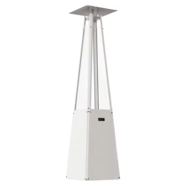 Încălzitoare terasă umbrella Alb, 12kW, Încălzitor de terasă pe gaz - imagine 2