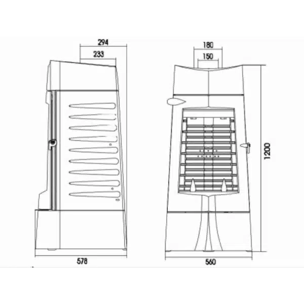 Șemineu fontă Chamane pe lemne, 10-15kW - imagine 4