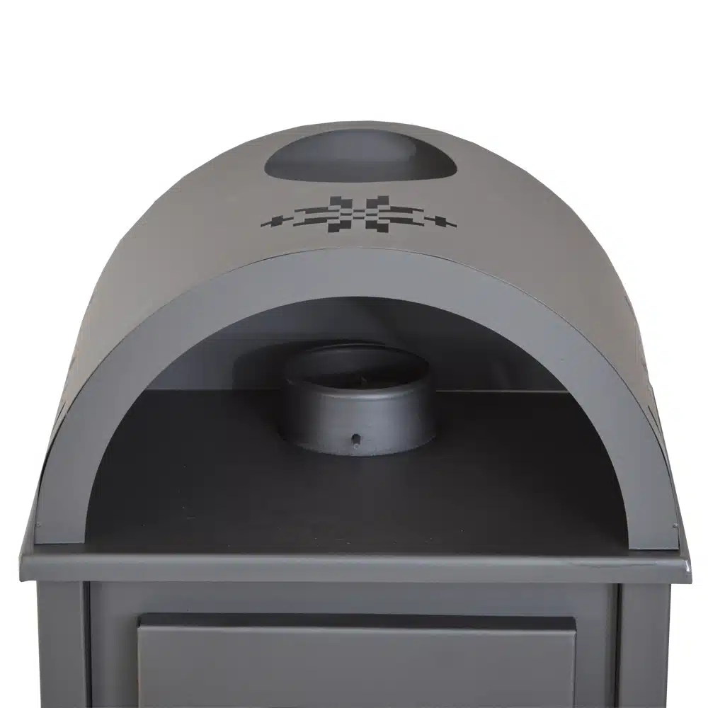 Șemineu Evotools 7kW cu boltă, pe lemne și brichete, randament 85.74% - imagine 9