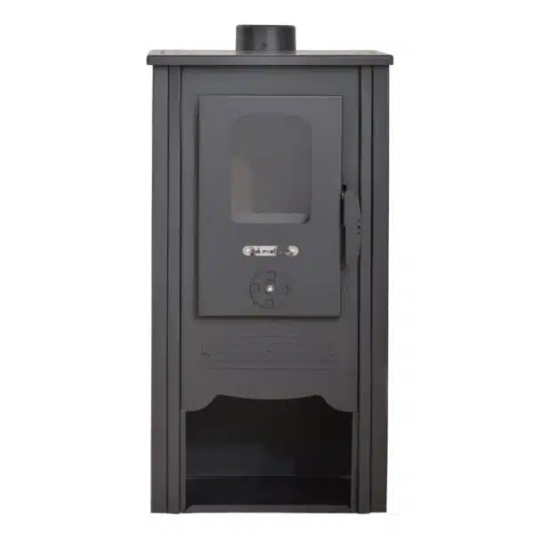 Șemineu cu perete dublu Evotools, 8,5kW, pe lemne și brichete, randament 80% - imagine 2