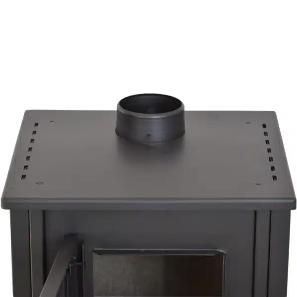 Șemineu cu perete dublu Evotools, 8,5kW, pe lemne și brichete, randament 80% - imagine 9