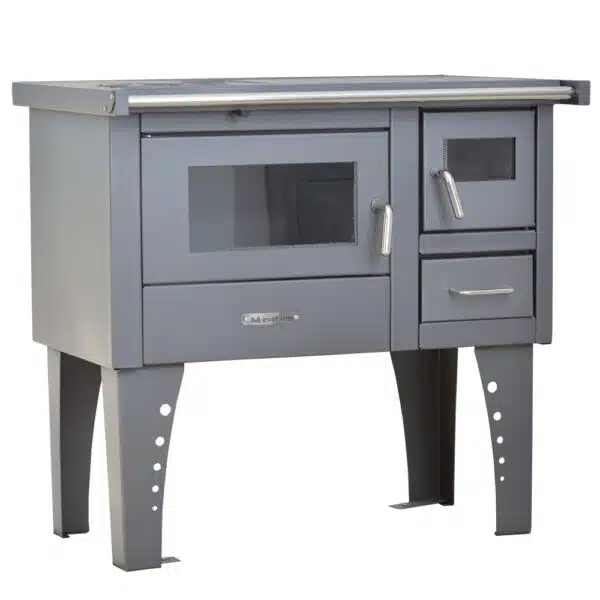 Soba de Gatit Tip Mini, pe lemne, de gătit și încălzit, 7kW - imagine 4