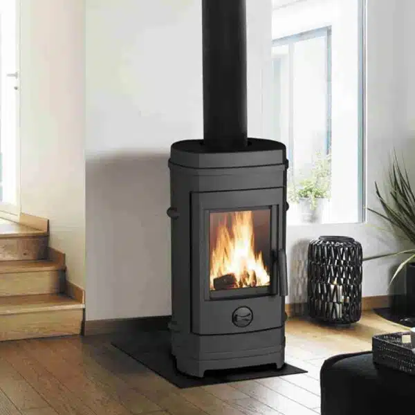 Șemineu fontă Remilly pe lemne, Eco Design, 7-10.5kW - imagine 3