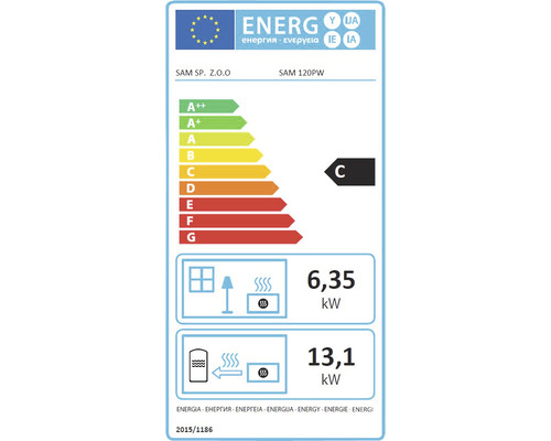 Focar Tip Centrală din Fontă, 19kW, Samson S120PW, Termoșemineu încastrabil - imagine 4