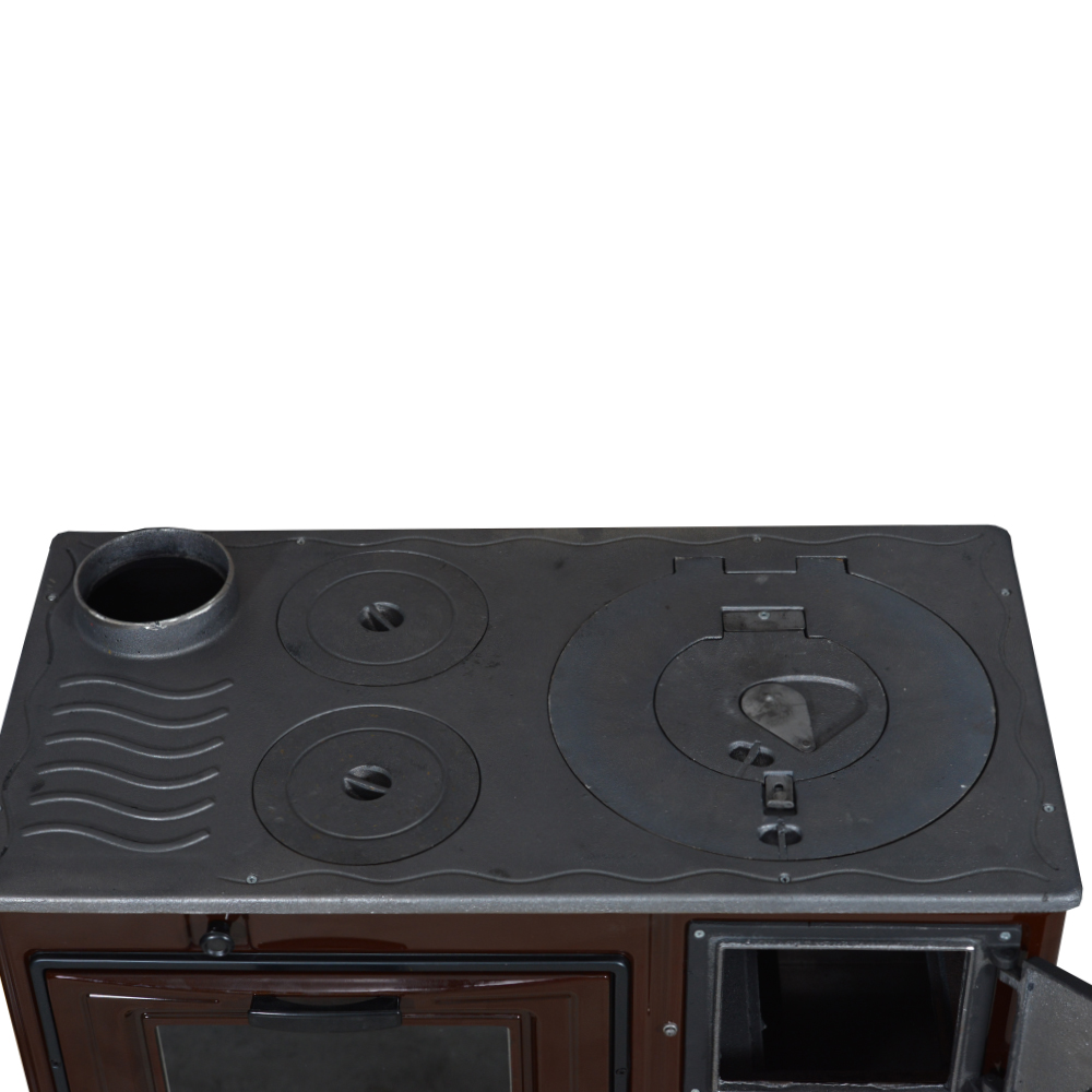 Barna sparhelt 304U, öntöttvas főzőlappal és sütővel, 9kW - Image 5