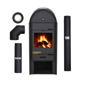 FM Aqua Plus 25kW, vízteres kandalló, + Csatlakozó elemek