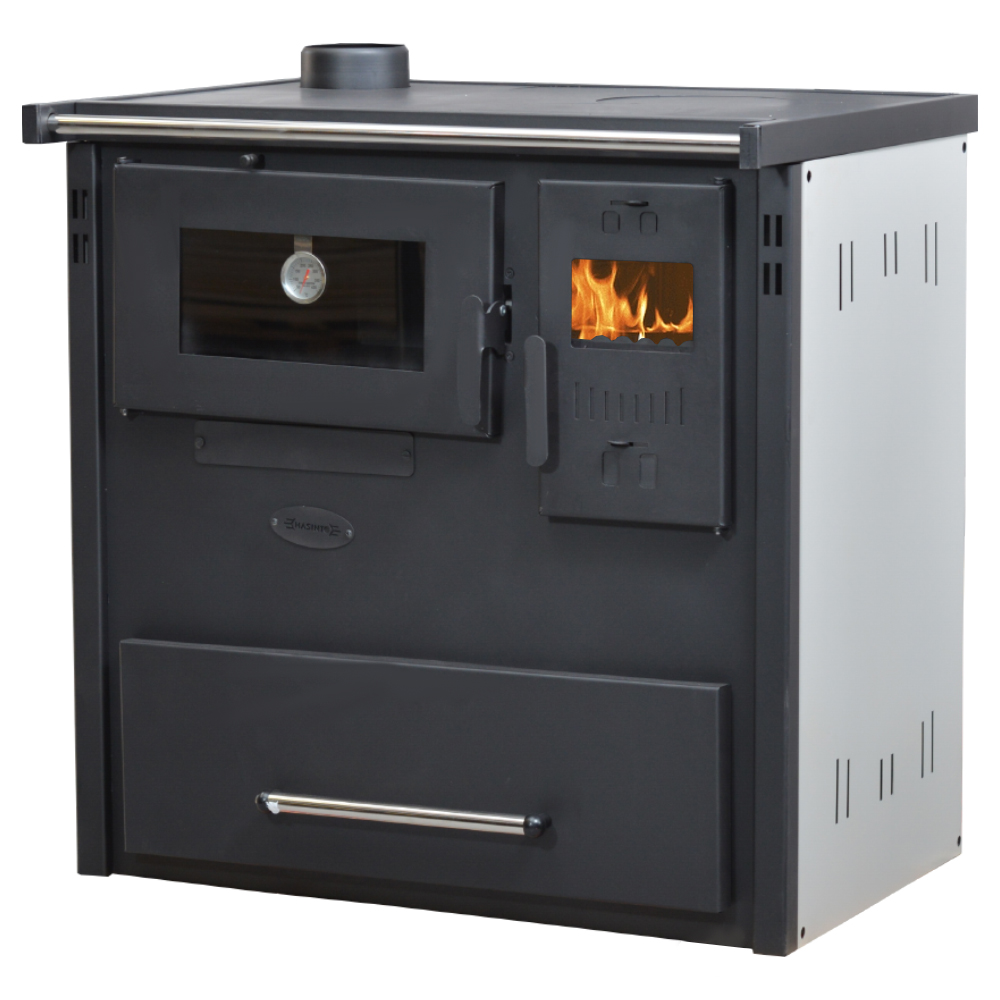 Sobă de Gătit TERMOLUX, 7,21 kW, pe Lemne, Alb